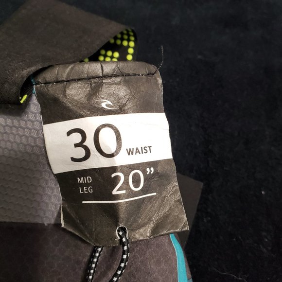 RipCurl Mirage React Ultimate Men's Boardshort 30" Waist 20" Long NEW w/TAGS! - Picture 4 of 6